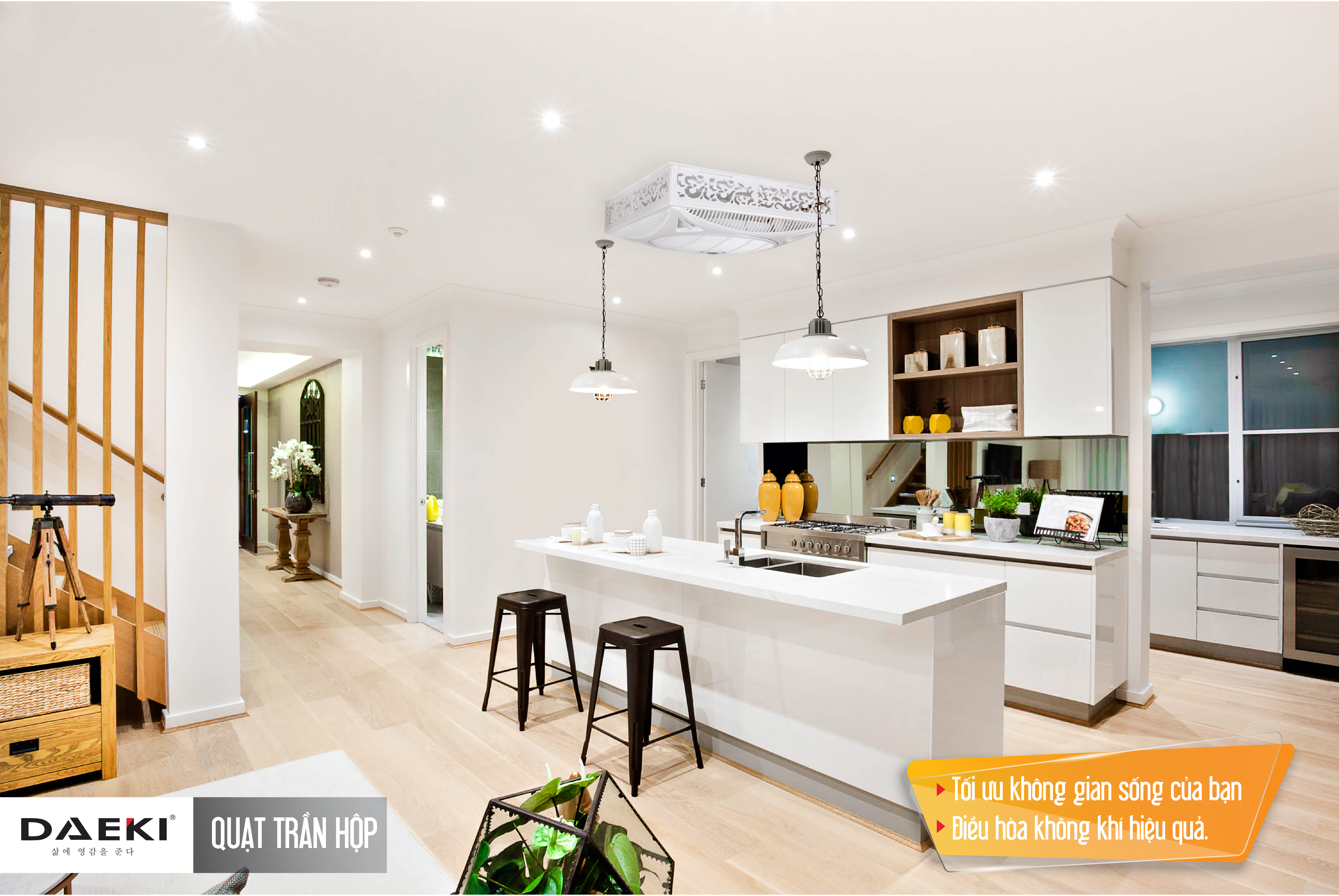 quạt trần hộp có ồn không